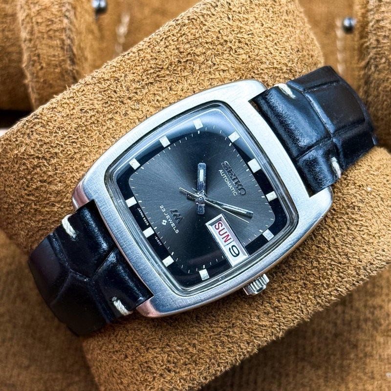 Seiko Seiko - LM "Noir Graphite" - No Reserve Price - 5606-5040 - Men - 1971 vintage watch - image 10