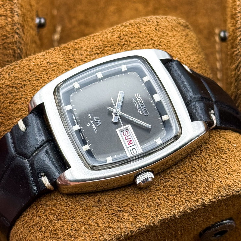 Seiko Seiko - LM "Noir Graphite" - No Reserve Price - 5606-5040 - Men - 1971 vintage watch - image 11
