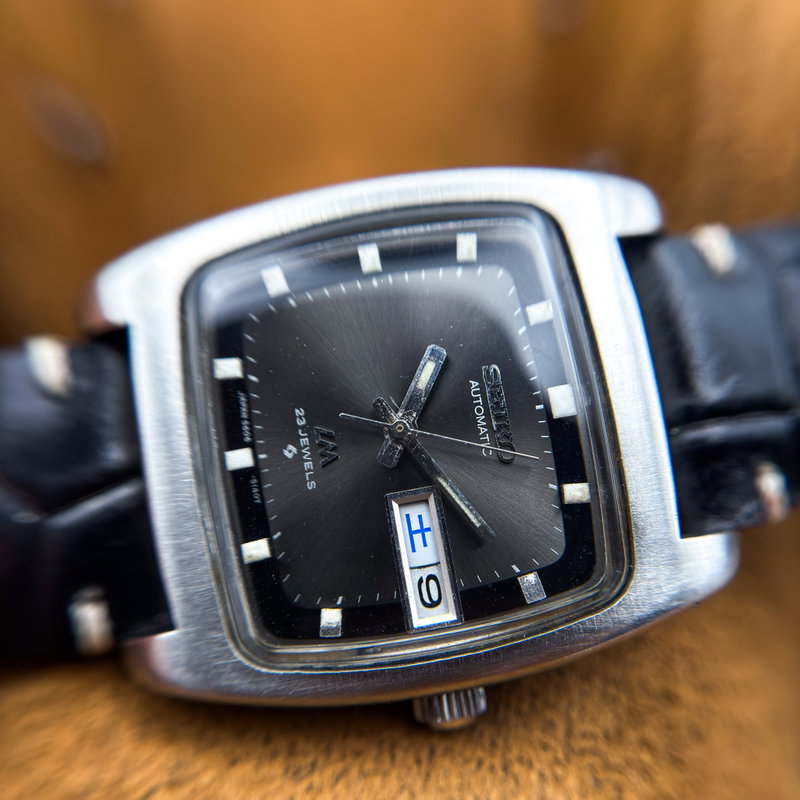 Seiko Seiko - LM "Noir Graphite" - No Reserve Price - 5606-5040 - Men - 1971 vintage watch - image 13