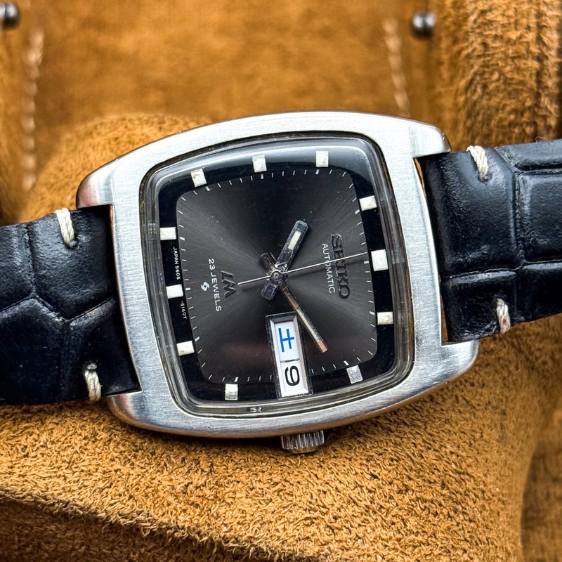 Seiko Seiko - LM "Noir Graphite" - No Reserve Price - 5606-5040 - Men - 1971 vintage watch - image 16