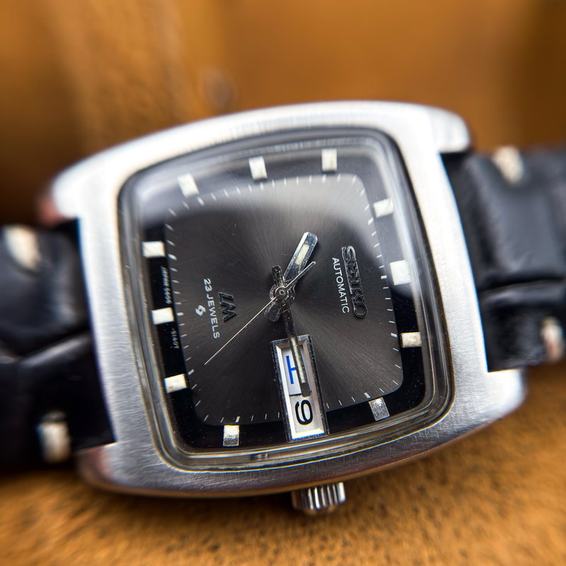 Seiko Seiko - LM "Noir Graphite" - No Reserve Price - 5606-5040 - Men - 1971 vintage watch - image 20