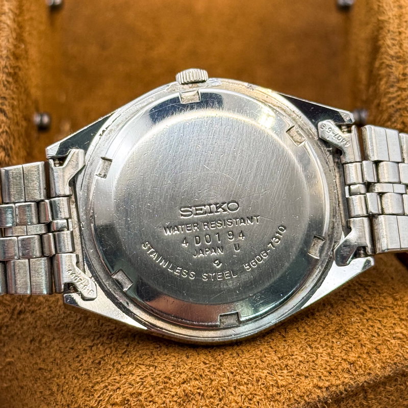 Seiko Seiko - Lord Matic "Gradient Green Sunburst" 光渦 – Kōka – Vortex of Light - No reserve price - 5606-7310 - Men - 1974 vintage watch - image 31