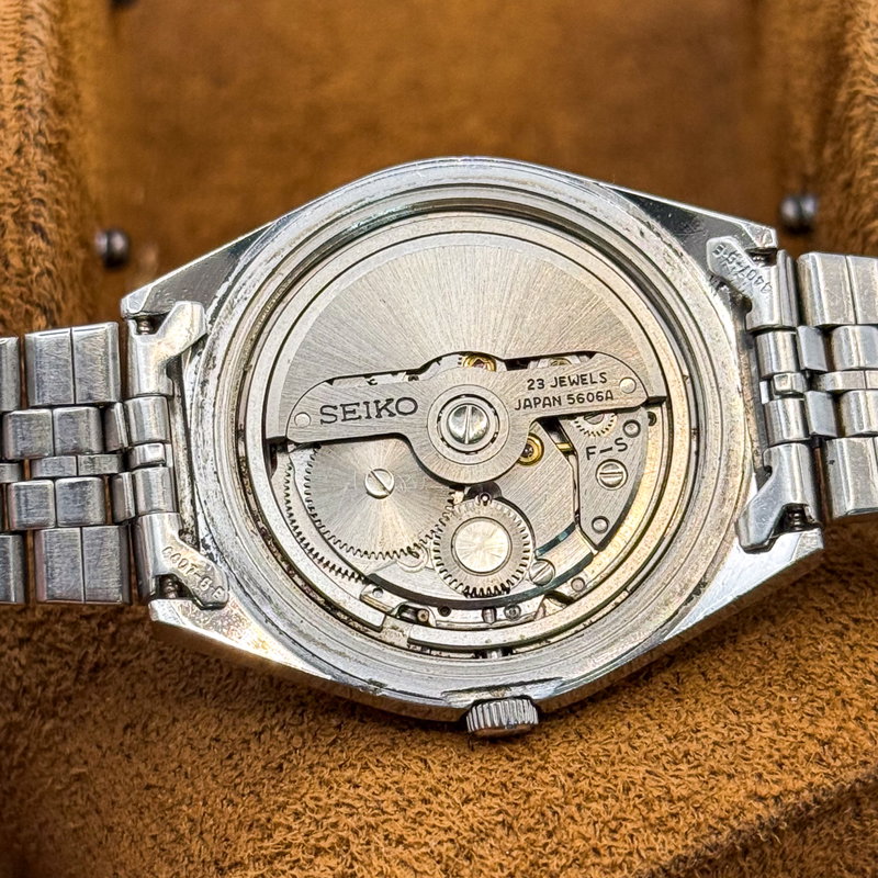 Seiko Seiko - Lord Matic "Gradient Green Sunburst" 光渦 – Kōka – Vortex of Light - No reserve price - 5606-7310 - Men - 1974 vintage watch - image 33