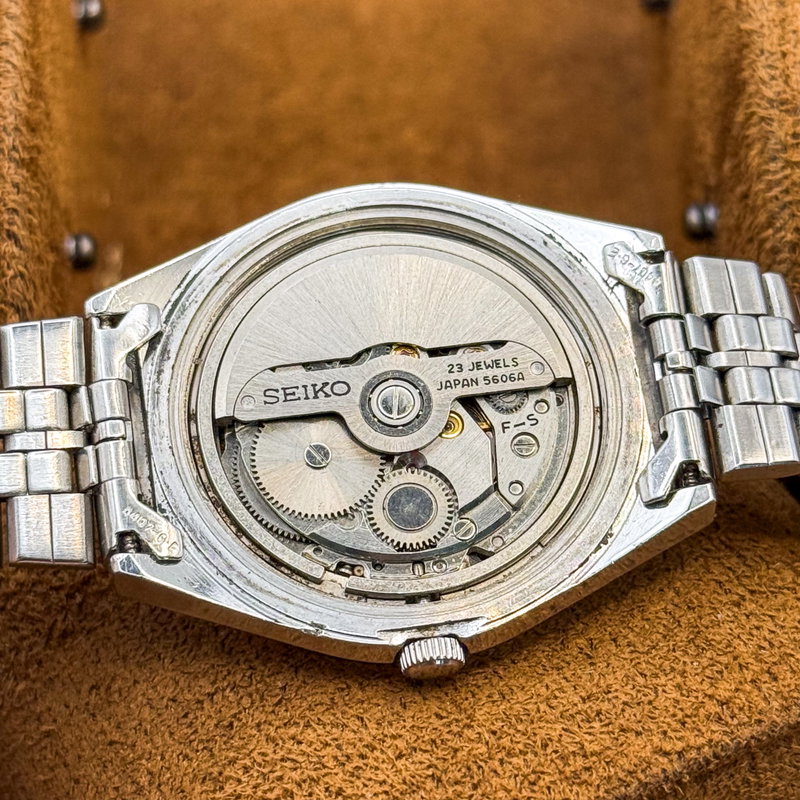 Seiko Seiko - Lord Matic "Gradient Green Sunburst" 光渦 – Kōka – Vortex of Light - No reserve price - 5606-7310 - Men - 1974 vintage watch - image 34