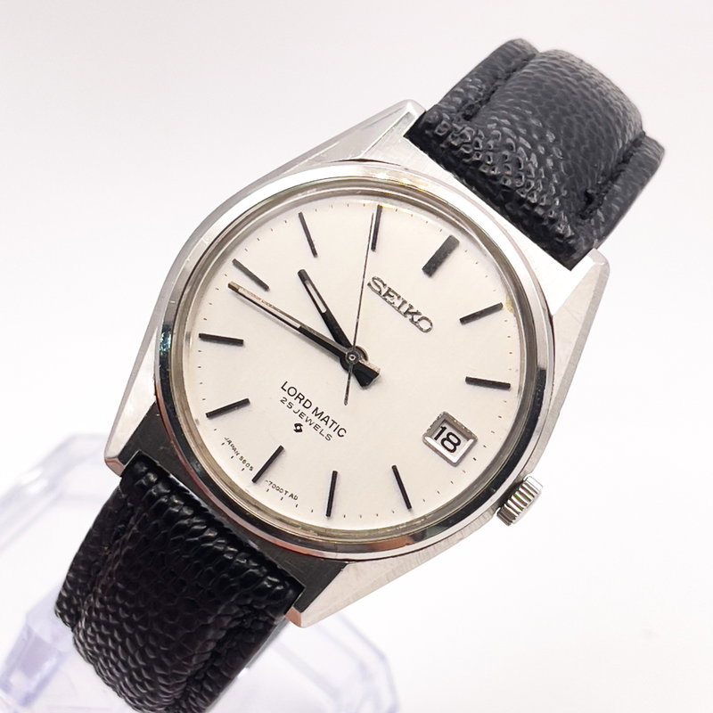 Seiko Seiko - Lord Matic 銀光 (Ginkō) – Silver Light - No reserve price - 5605-7020 - Men - 1968 vintage watch - image 9