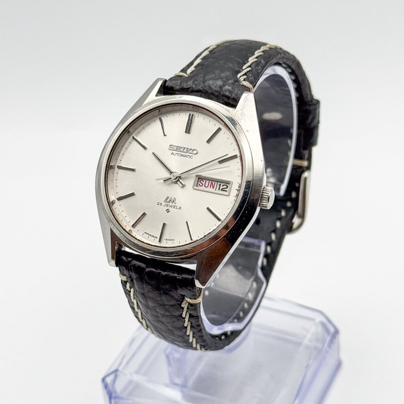 Seiko Seiko - Lord Matic [Historic Engraving] 純光 (Junkō) – Pure Light - No reserve price - 5606-8031 - Men - 1975 vintage watch - image 2