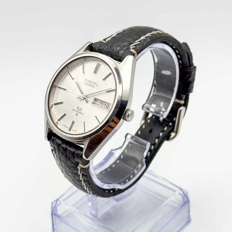 Seiko Seiko - Lord Matic [Historic Engraving] 純光 (Junkō) – Pure Light - No reserve price - 5606-8031 - Men - 1975 vintage watch - image 3