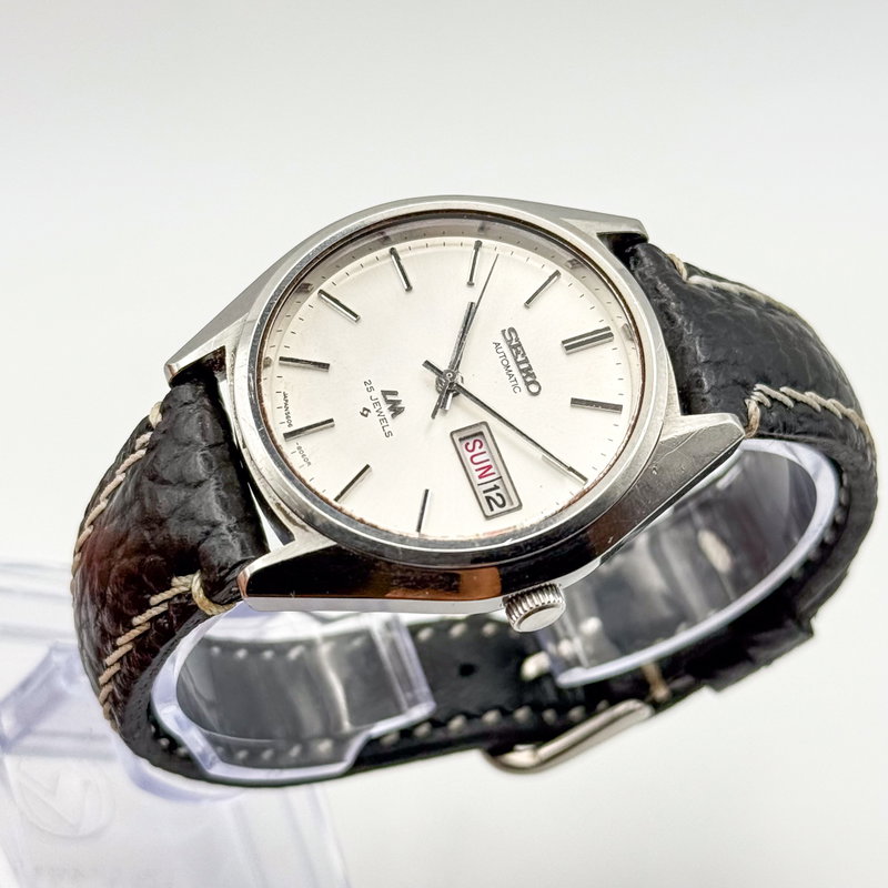 Seiko Seiko - Lord Matic [Historic Engraving] 純光 (Junkō) – Pure Light - No reserve price - 5606-8031 - Men - 1975 vintage watch - image 10