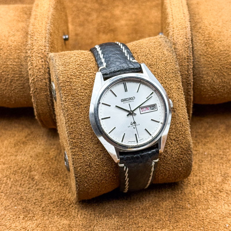 Seiko Seiko - Lord Matic [Historic Engraving] 純光 (Junkō) – Pure Light - No reserve price - 5606-8031 - Men - 1975 vintage watch - image 12
