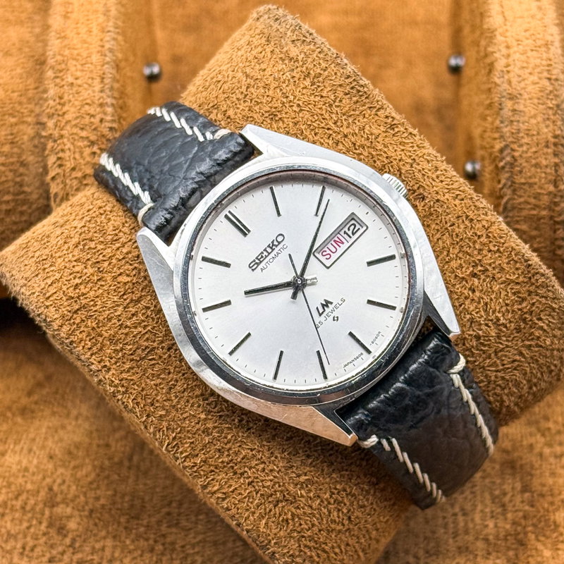 Seiko Seiko - Lord Matic [Historic Engraving] 純光 (Junkō) – Pure Light - No reserve price - 5606-8031 - Men - 1975 vintage watch - image 13