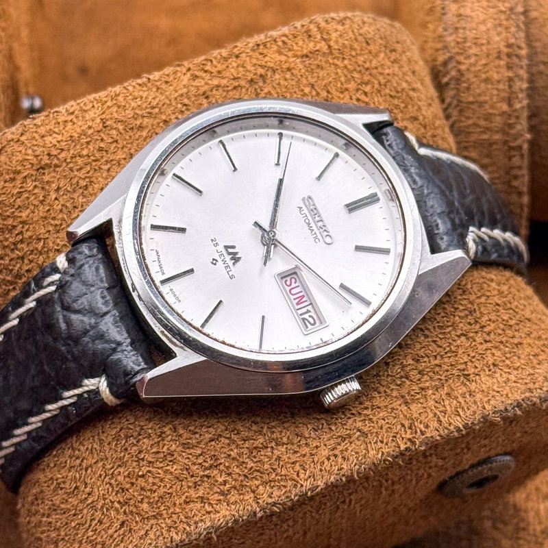 Seiko Seiko - Lord Matic [Historic Engraving] 純光 (Junkō) – Pure Light - No reserve price - 5606-8031 - Men - 1975 vintage watch - image 15