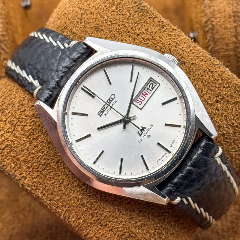 Seiko Seiko - Lord Matic [Historic Engraving] 純光 (Junkō) – Pure Light - No reserve price - 5606-8031 - Men - 1975 vintage watch - image 16