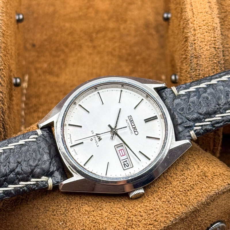 Seiko Seiko - Lord Matic [Historic Engraving] 純光 (Junkō) – Pure Light - No reserve price - 5606-8031 - Men - 1975 vintage watch - image 18
