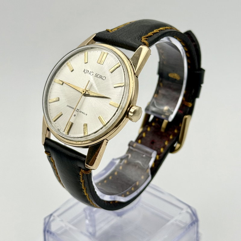 Seiko Seiko - King Seiko [14k GOLD-FILLED] "Serviced" [Near-Mint] 王鏡 (Ōkyō) – King’s Mirror - 15034KS - Men - 1962 vintage watch - image 3