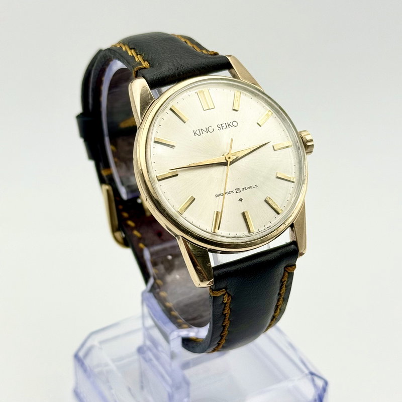 Seiko Seiko - King Seiko [14k GOLD-FILLED] "Serviced" [Near-Mint] 王鏡 (Ōkyō) – King’s Mirror - 15034KS - Men - 1962 vintage watch - image 1