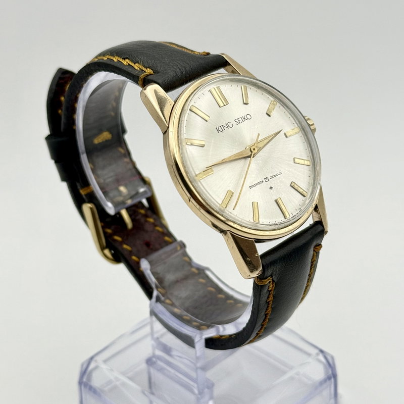 Seiko Seiko - King Seiko [14k GOLD-FILLED] "Serviced" [Near-Mint] 王鏡 (Ōkyō) – King’s Mirror - 15034KS - Men - 1962 vintage watch - image 4