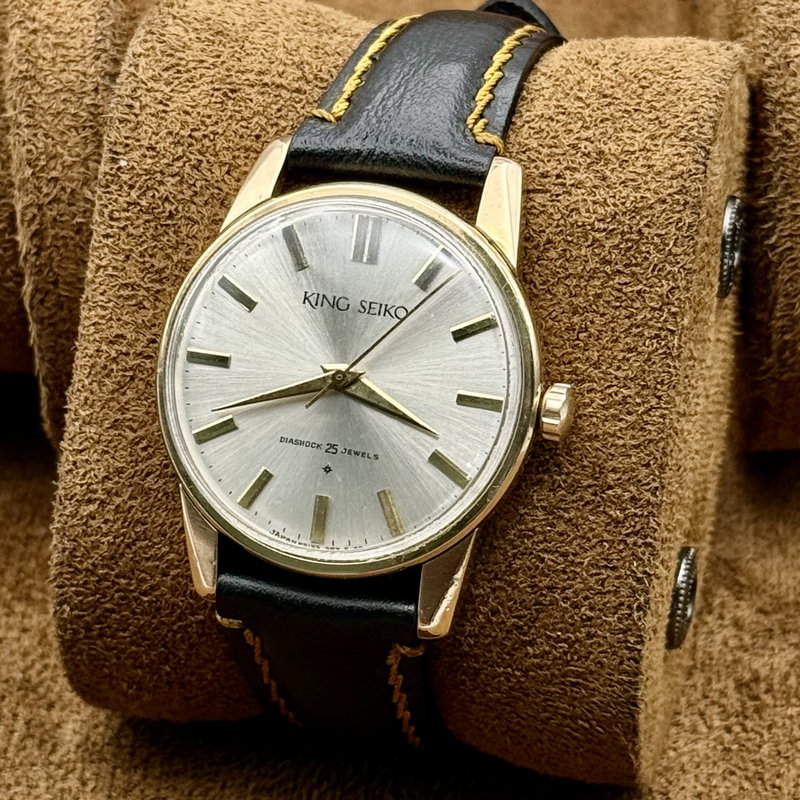 Seiko Seiko - King Seiko [14k GOLD-FILLED] "Serviced" [Near-Mint] 王鏡 (Ōkyō) – King’s Mirror - 15034KS - Men - 1962 vintage watch - image 9