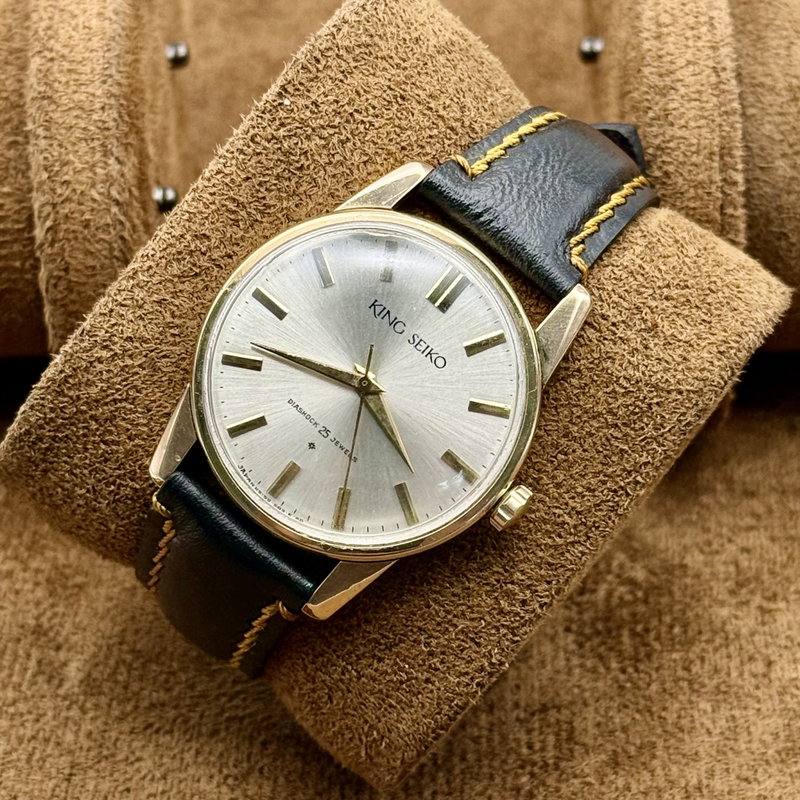 Seiko Seiko - King Seiko [14k GOLD-FILLED] "Serviced" [Near-Mint] 王鏡 (Ōkyō) – King’s Mirror - 15034KS - Men - 1962 vintage watch - image 12