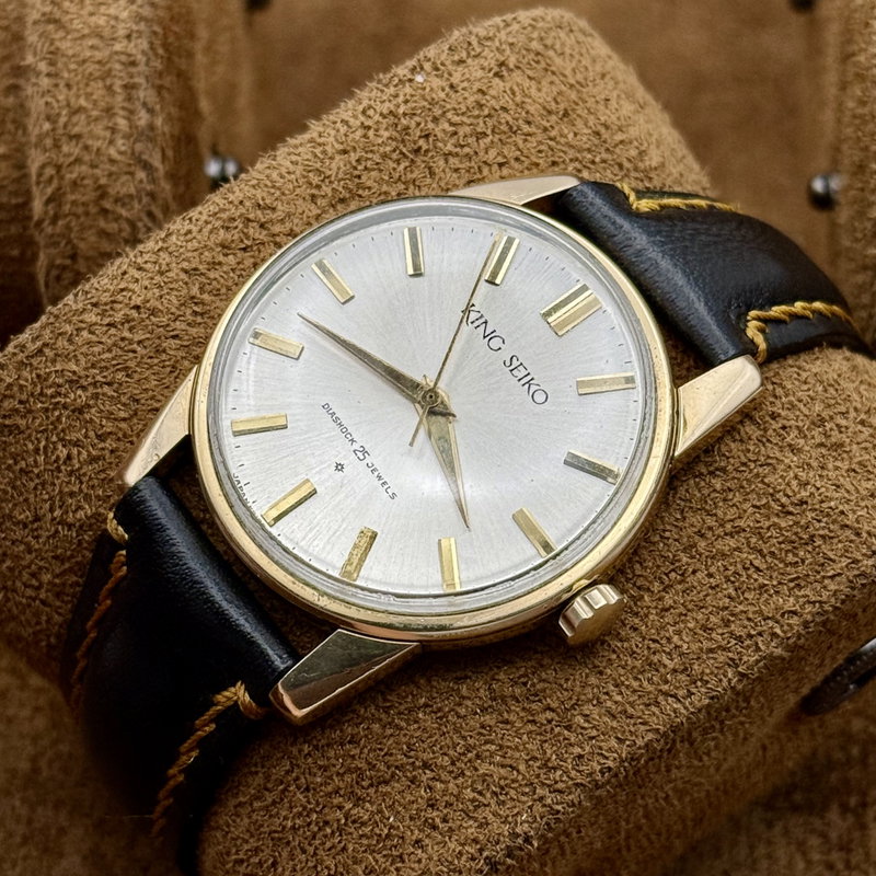 Seiko Seiko - King Seiko [14k GOLD-FILLED] "Serviced" [Near-Mint] 王鏡 (Ōkyō) – King’s Mirror - 15034KS - Men - 1962 vintage watch - image 16