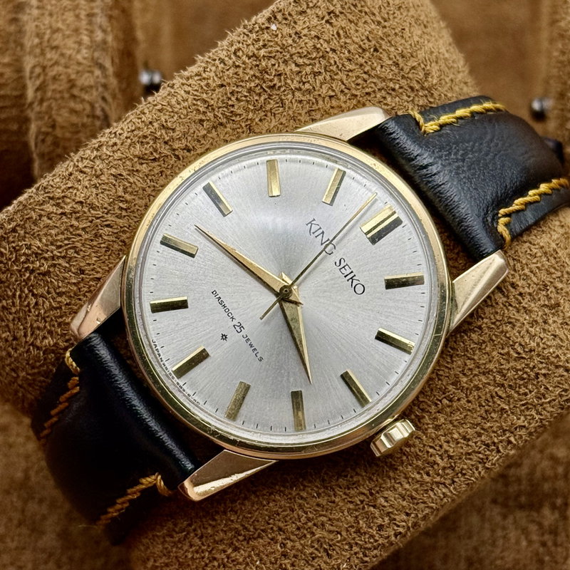 Seiko Seiko - King Seiko [14k GOLD-FILLED] "Serviced" [Near-Mint] 王鏡 (Ōkyō) – King’s Mirror - 15034KS - Men - 1962 vintage watch - image 17