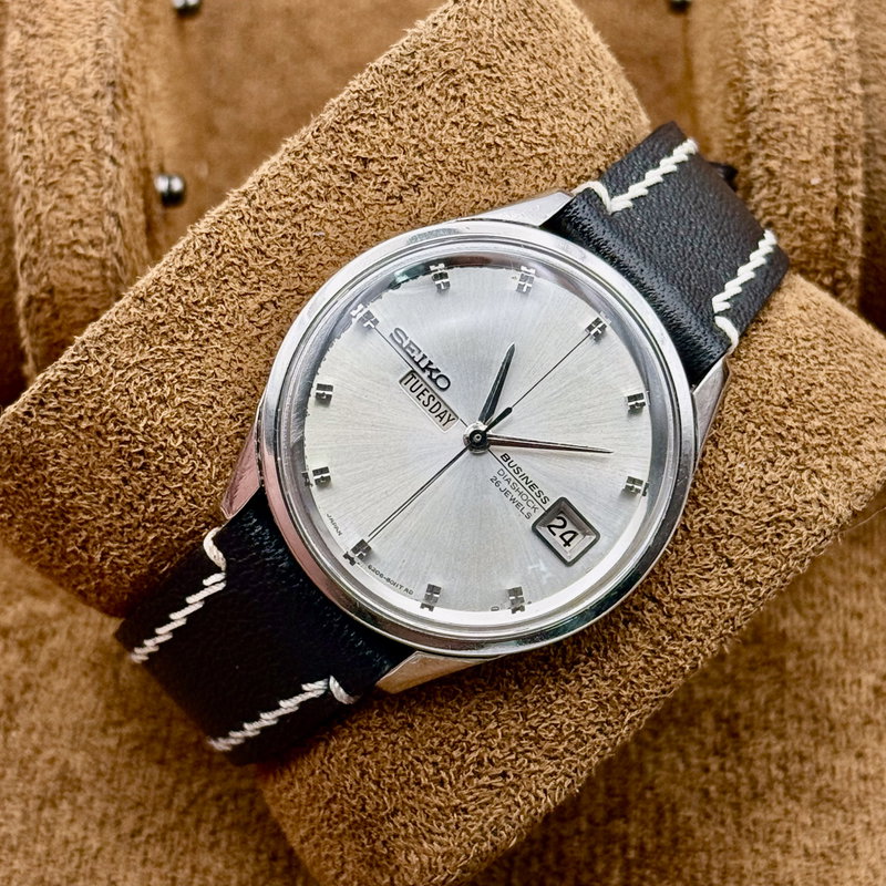 Seiko Seiko - Business [Near-Mint] 紳静 (Shinsei) – Gentleman’s Silence - No reserve price - 6206-8010 - Men - 1965 vintage watch - image 7