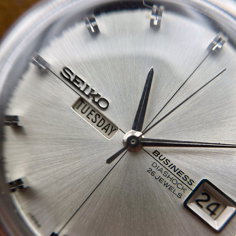 Seiko Seiko - Business [Near-Mint] 紳静 (Shinsei) – Gentleman’s Silence - No reserve price - 6206-8010 - Men - 1965 vintage watch - image 12