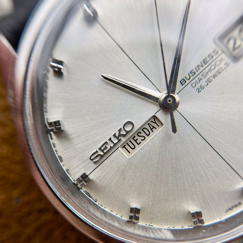 Seiko Seiko - Business [Near-Mint] 紳静 (Shinsei) – Gentleman’s Silence - No reserve price - 6206-8010 - Men - 1965 vintage watch - image 13