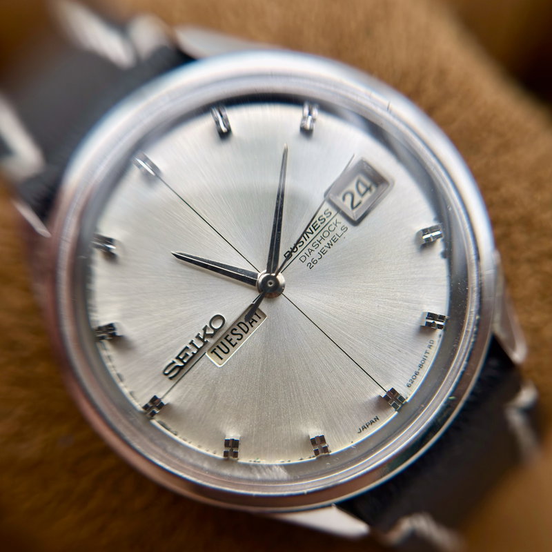 Seiko Seiko - Business [Near-Mint] 紳静 (Shinsei) – Gentleman’s Silence - No reserve price - 6206-8010 - Men - 1965 vintage watch - image 15