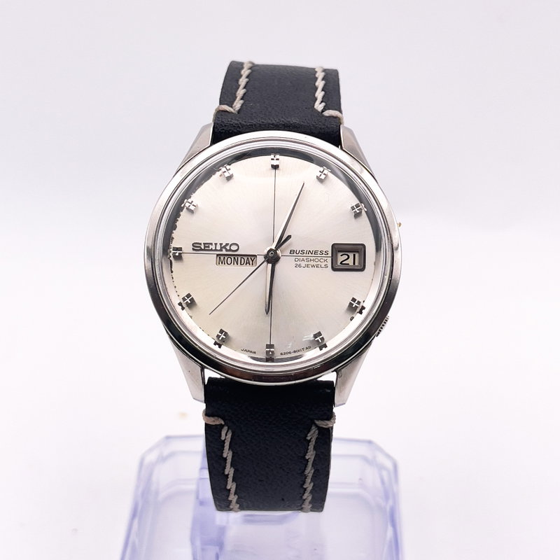Seiko Seiko - Business [Near-Mint] 紳静 (Shinsei) – Gentleman’s Silence - No reserve price - 6206-8010 - Men - 1965 vintage watch - image 1