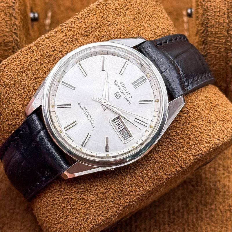 Seiko Seiko - Sportsmatic 5 鏡尊 – Kyōson – Mirror of Honor - No reserve price - 6619-8060 - Men - 1966 vintage watch - image 4