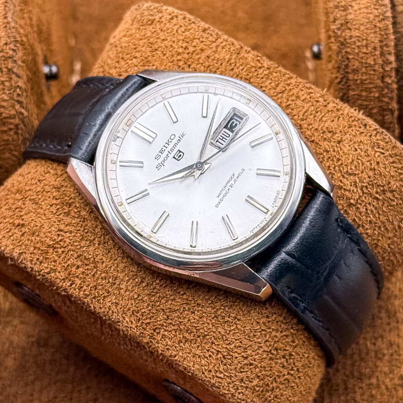 Seiko Seiko - Sportsmatic 5 鏡尊 – Kyōson – Mirror of Honor - No reserve price - 6619-8060 - Men - 1966 vintage watch - image 6