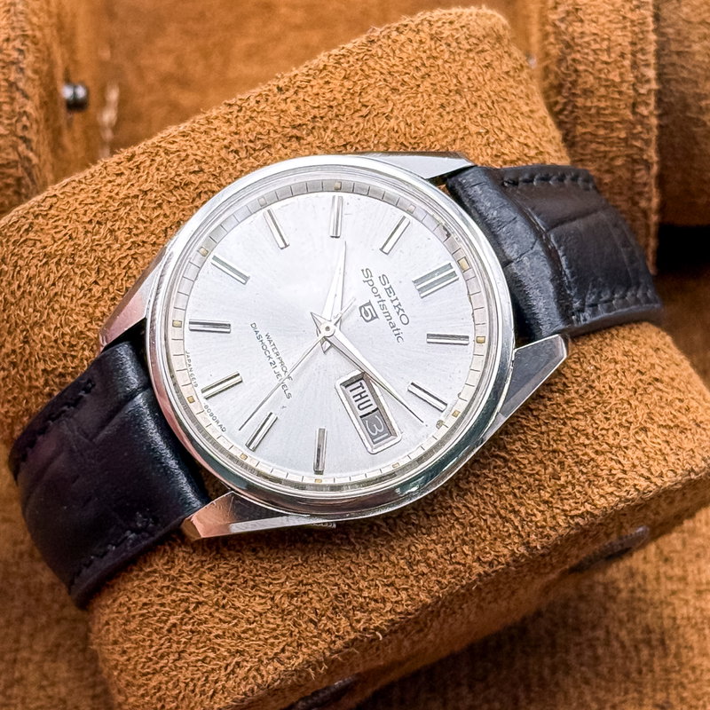 Seiko Seiko - Sportsmatic 5 鏡尊 – Kyōson – Mirror of Honor - No reserve price - 6619-8060 - Men - 1966 vintage watch - image 7