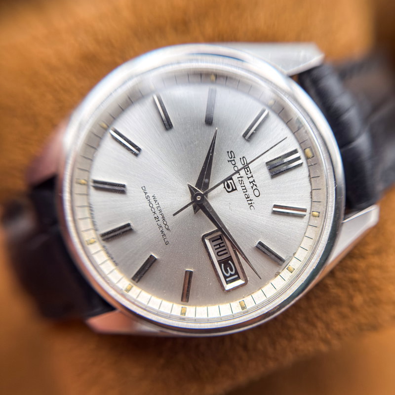 Seiko Seiko - Sportsmatic 5 鏡尊 – Kyōson – Mirror of Honor - No reserve price - 6619-8060 - Men - 1966 vintage watch - image 8