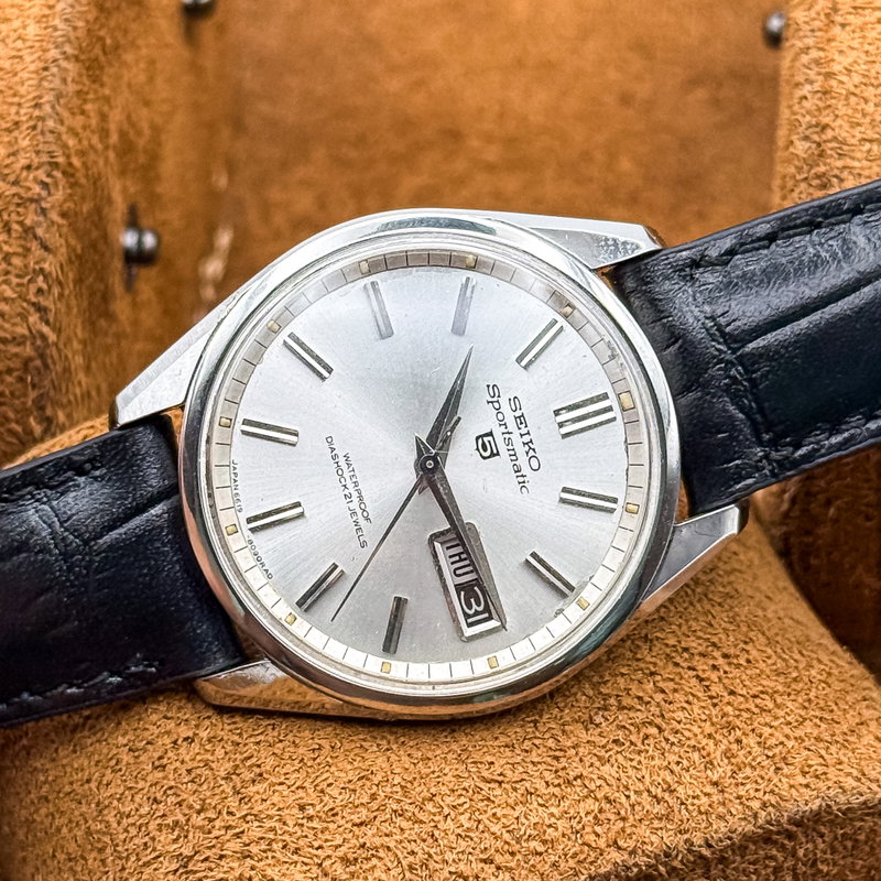 Seiko Seiko - Sportsmatic 5 鏡尊 – Kyōson – Mirror of Honor - No reserve price - 6619-8060 - Men - 1966 vintage watch - image 15