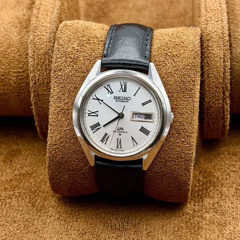 Seiko Seiko - LM [Near-NOS] 鏡明 (Kyōmei) – Mirror Clarity - No Reserve Price - 5606-7192 - Men - 1974 vintage watch - image 2