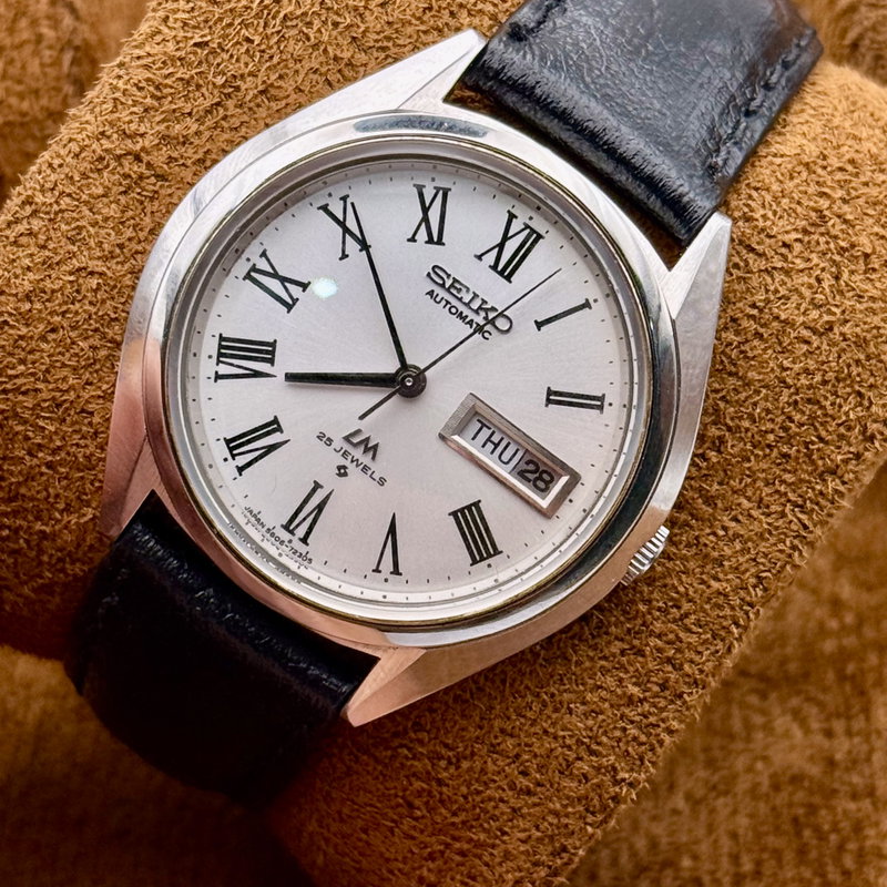 Seiko Seiko - LM [Near-NOS] 鏡明 (Kyōmei) – Mirror Clarity - No Reserve Price - 5606-7192 - Men - 1974 vintage watch - image 6