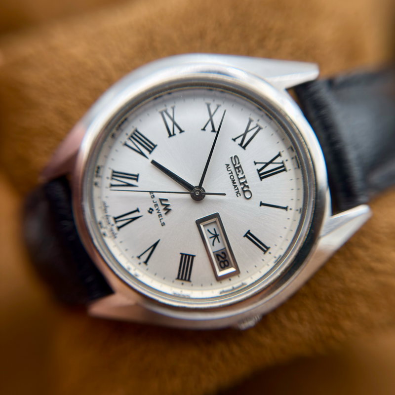 Seiko Seiko - LM [Near-NOS] 鏡明 (Kyōmei) – Mirror Clarity - No Reserve Price - 5606-7192 - Men - 1974 vintage watch - image 8
