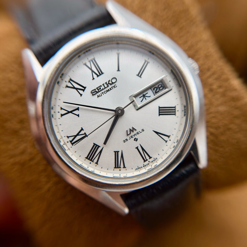 Seiko Seiko - LM [Near-NOS] 鏡明 (Kyōmei) – Mirror Clarity - No Reserve Price - 5606-7192 - Men - 1974 vintage watch - image 10