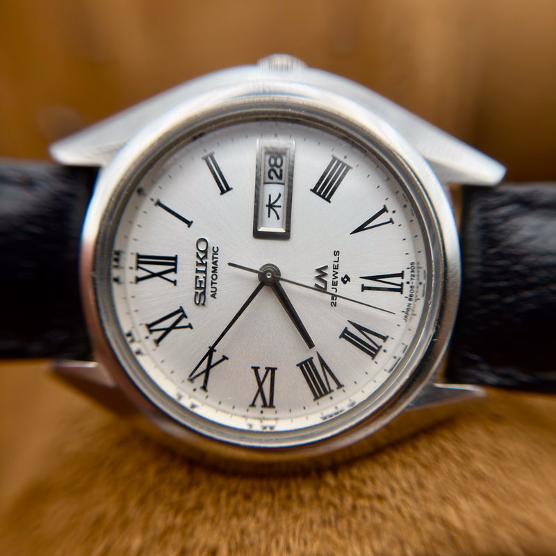 Seiko Seiko - LM [Near-NOS] 鏡明 (Kyōmei) – Mirror Clarity - No Reserve Price - 5606-7192 - Men - 1974 vintage watch - image 13