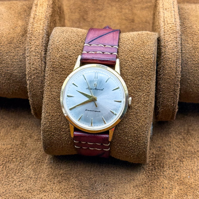 Seiko Seiko - Marvel 柔映 (Jūei) – Gentle Glow - No reserve price - H0514701 - Men - 1950-1959  vintage watch - image 9