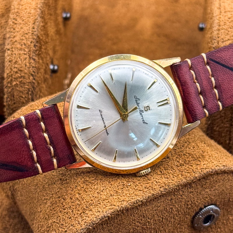 Seiko Seiko - Marvel 柔映 (Jūei) – Gentle Glow - No reserve price - H0514701 - Men - 1950-1959  vintage watch - image 18