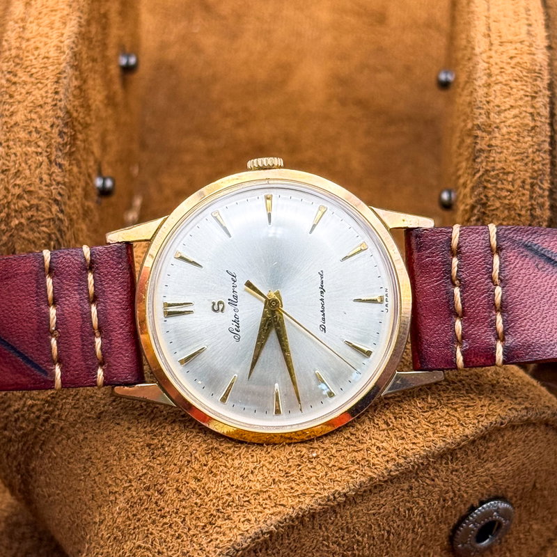 Seiko Seiko - Marvel 柔映 (Jūei) – Gentle Glow - No reserve price - H0514701 - Men - 1950-1959  vintage watch - image 19