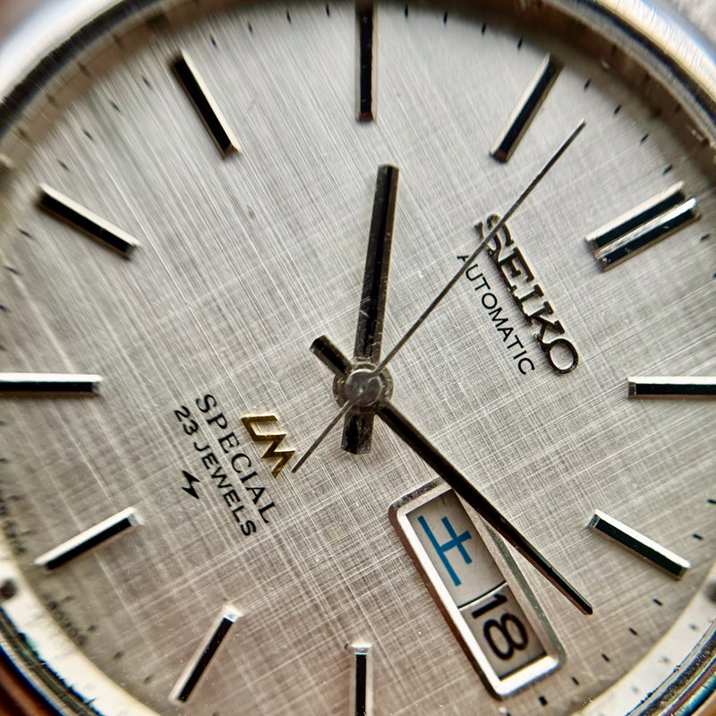 Seiko Seiko - LM Special "Linen-dial" 光映 (Kōei) – Reflected Light - No reserve price - 5216-8020 - Men - 1975 vintage watch - image 16