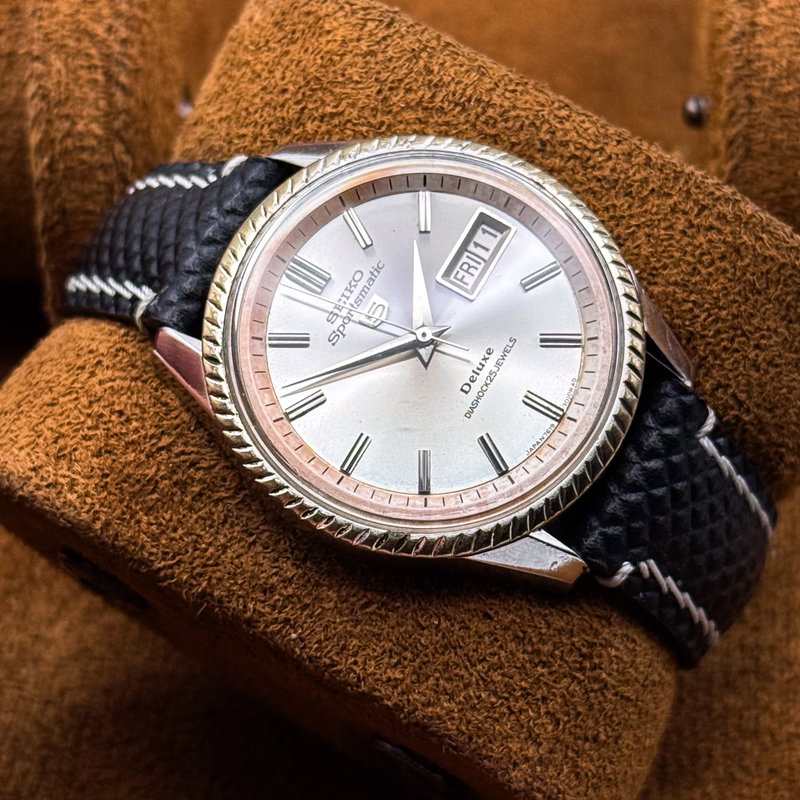 Seiko Seiko - Sportsmatic Deluxe 鳳輝 (Hōki) – Phoenix Radiance - No reserve price - 7619-7040 - Men - 1967 vintage watch - image 6