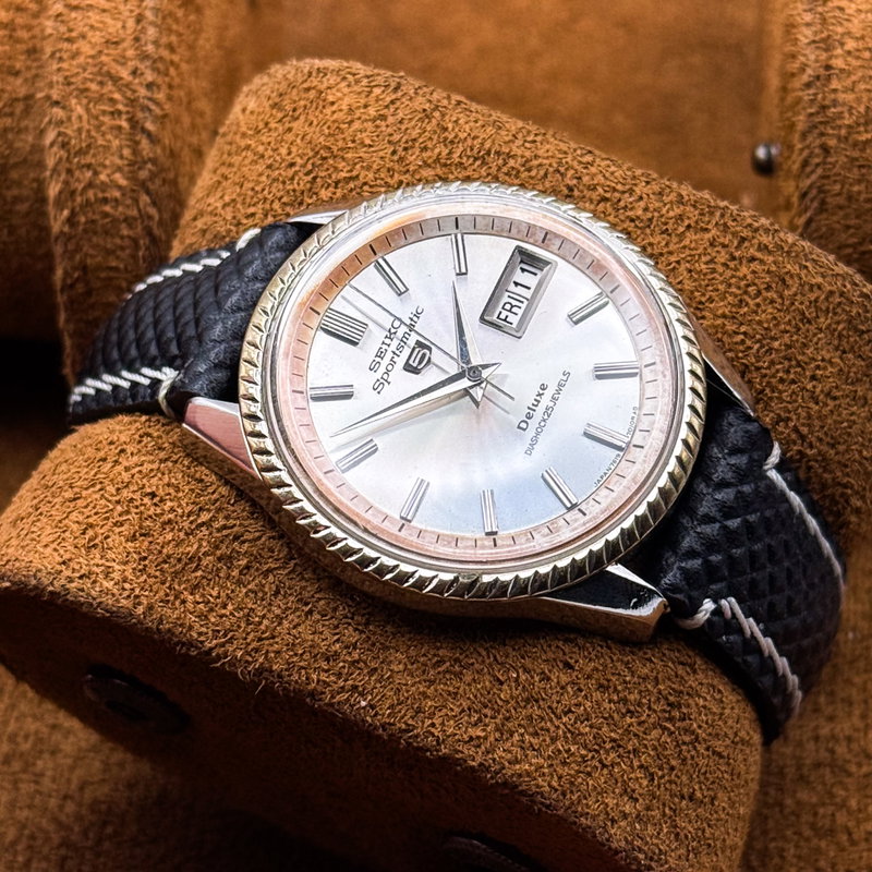 Seiko Seiko - Sportsmatic Deluxe 鳳輝 (Hōki) – Phoenix Radiance - No reserve price - 7619-7040 - Men - 1967 vintage watch - image 7