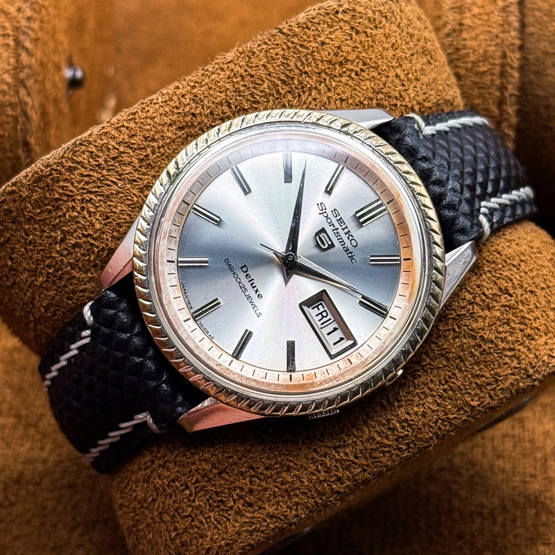 Seiko Seiko - Sportsmatic Deluxe 鳳輝 (Hōki) – Phoenix Radiance - No reserve price - 7619-7040 - Men - 1967 vintage watch - image 8