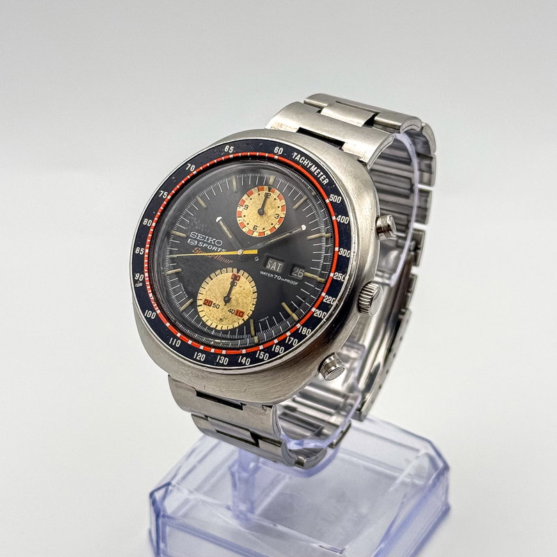Seiko Seiko - 5 Sports Speed-Timer "UFO" Chronograph - 6138-0010 - Men - 1970 vintage watch - image 2