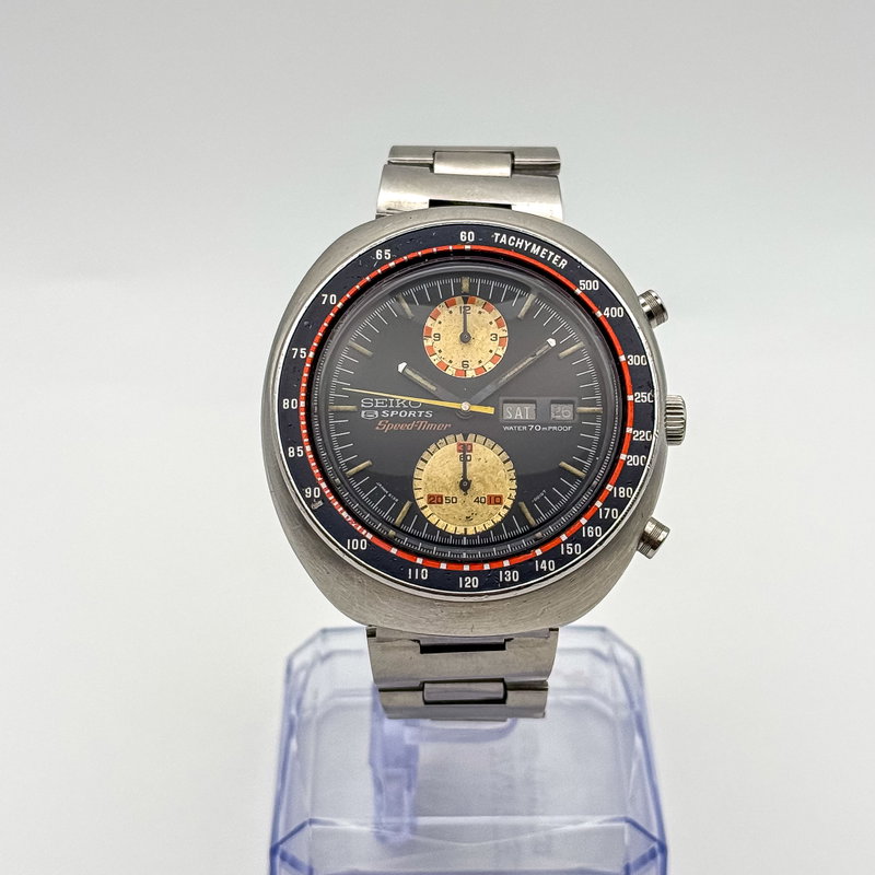 Seiko Seiko - 5 Sports Speed-Timer "UFO" Chronograph - 6138-0010 - Men - 1970 vintage watch - image 1