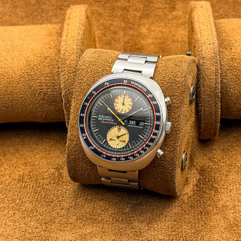 Seiko Seiko - 5 Sports Speed-Timer "UFO" Chronograph - 6138-0010 - Men - 1970 vintage watch - image 11