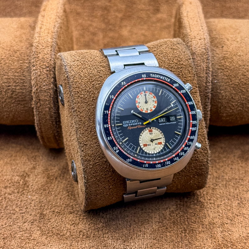 Seiko Seiko - 5 Sports Speed-Timer "UFO" Chronograph - 6138-0010 - Men - 1970 vintage watch - image 13
